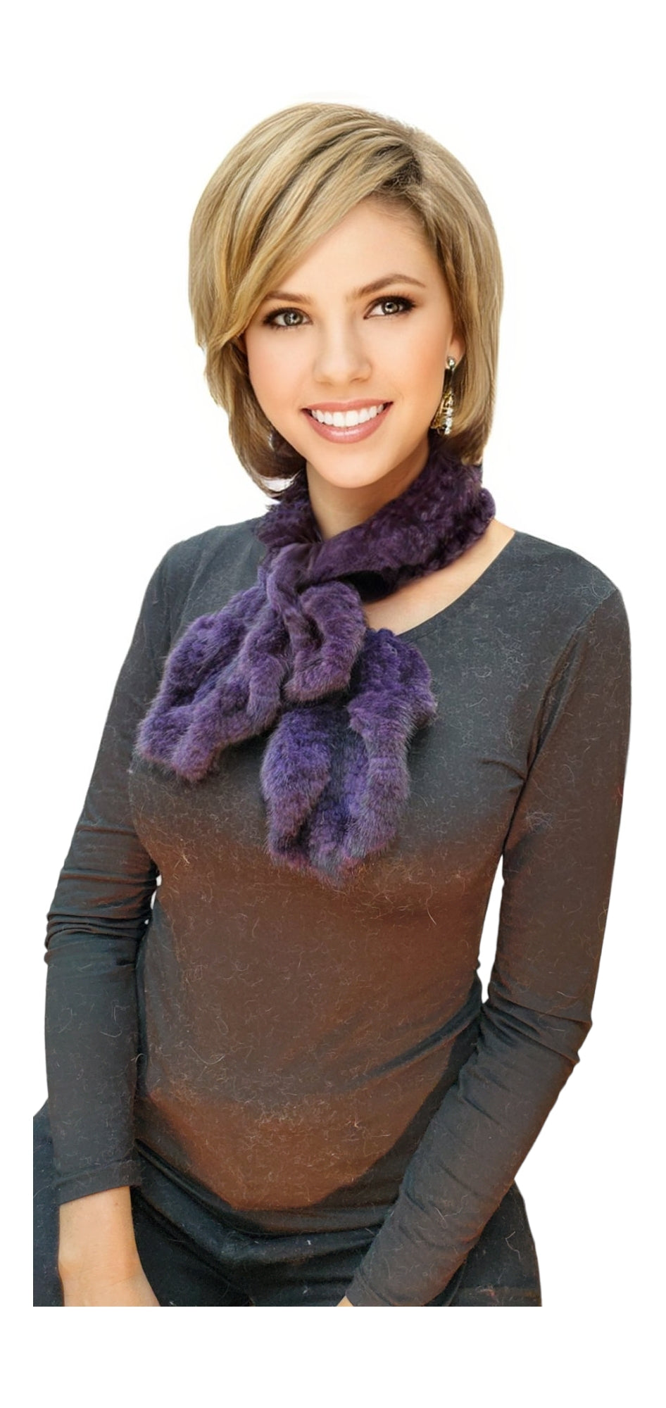 Scarf Style 002S Purple