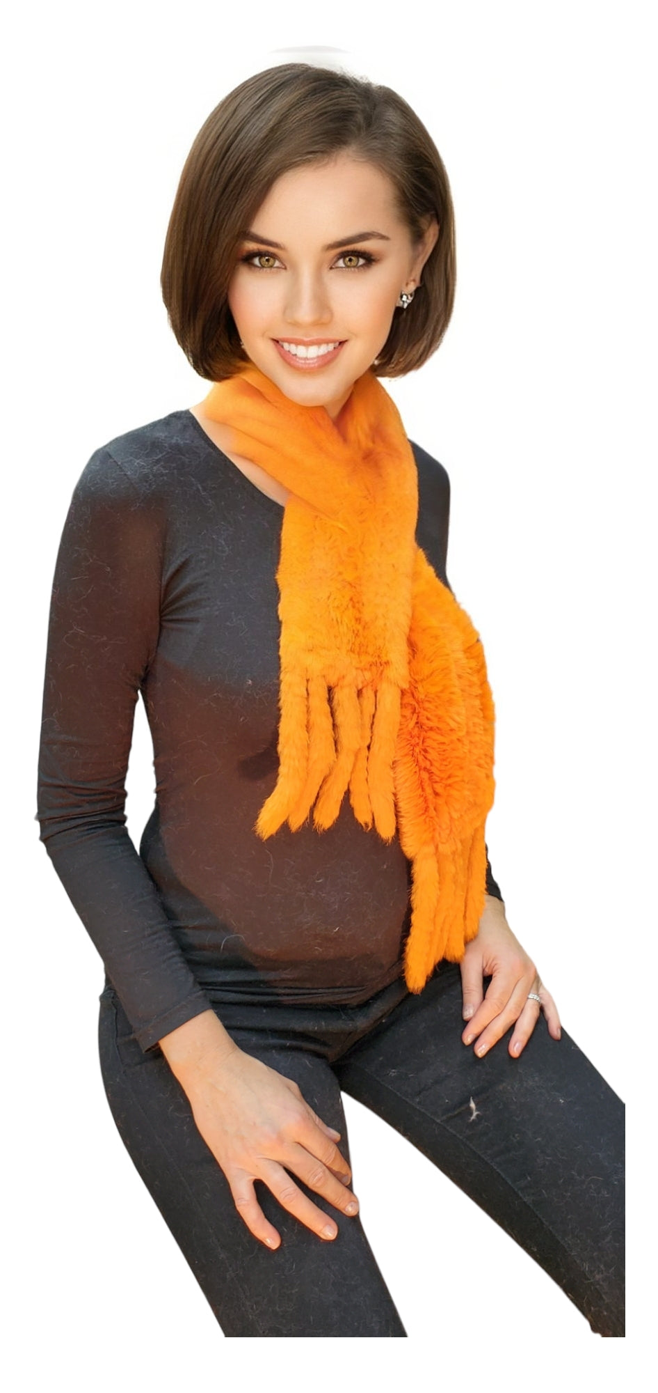 Scarf Style 004R Orange