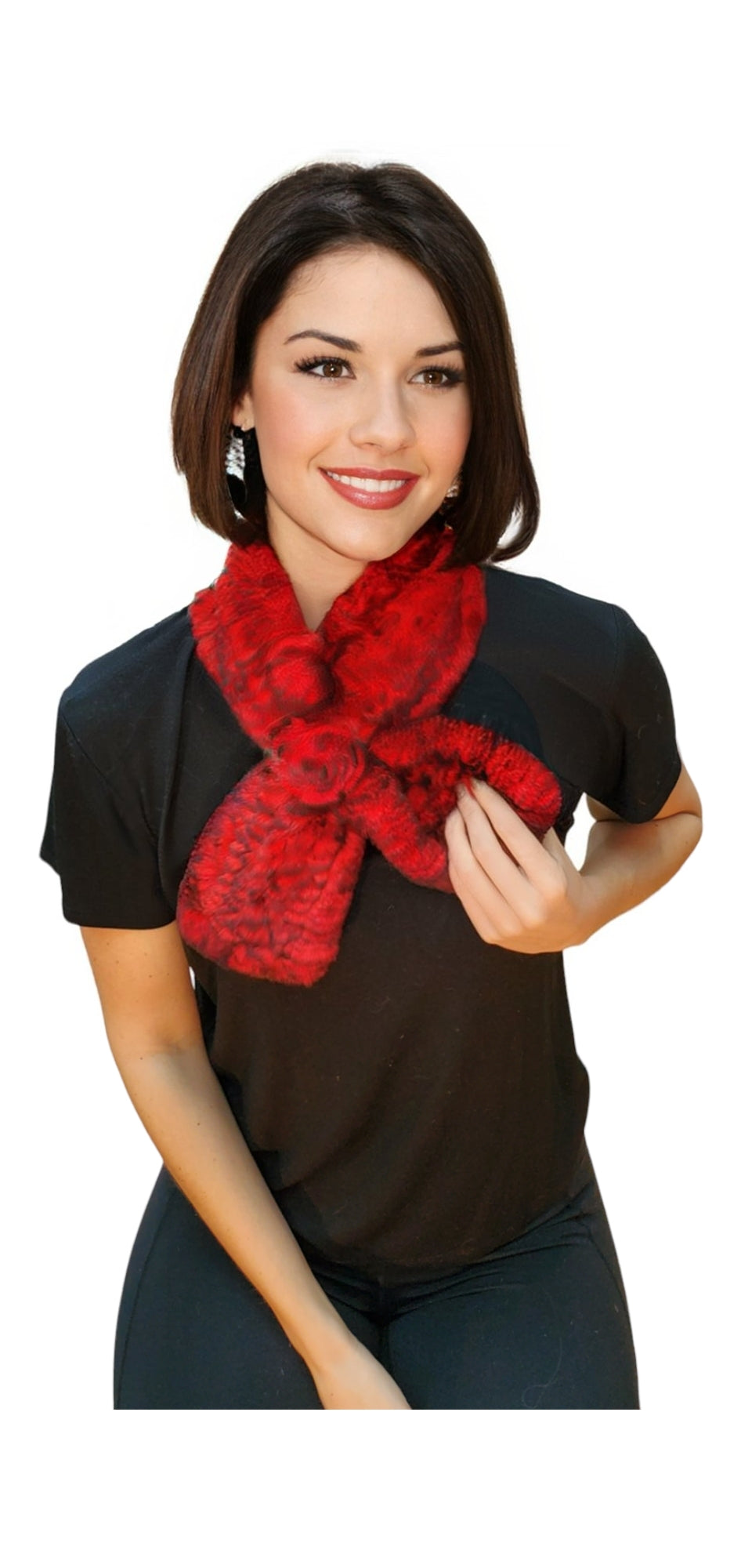 Scarf Style 005R Red