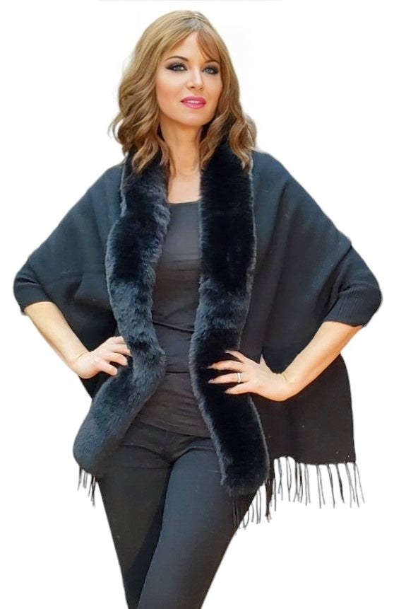 Shawl Style 11-CFL Black