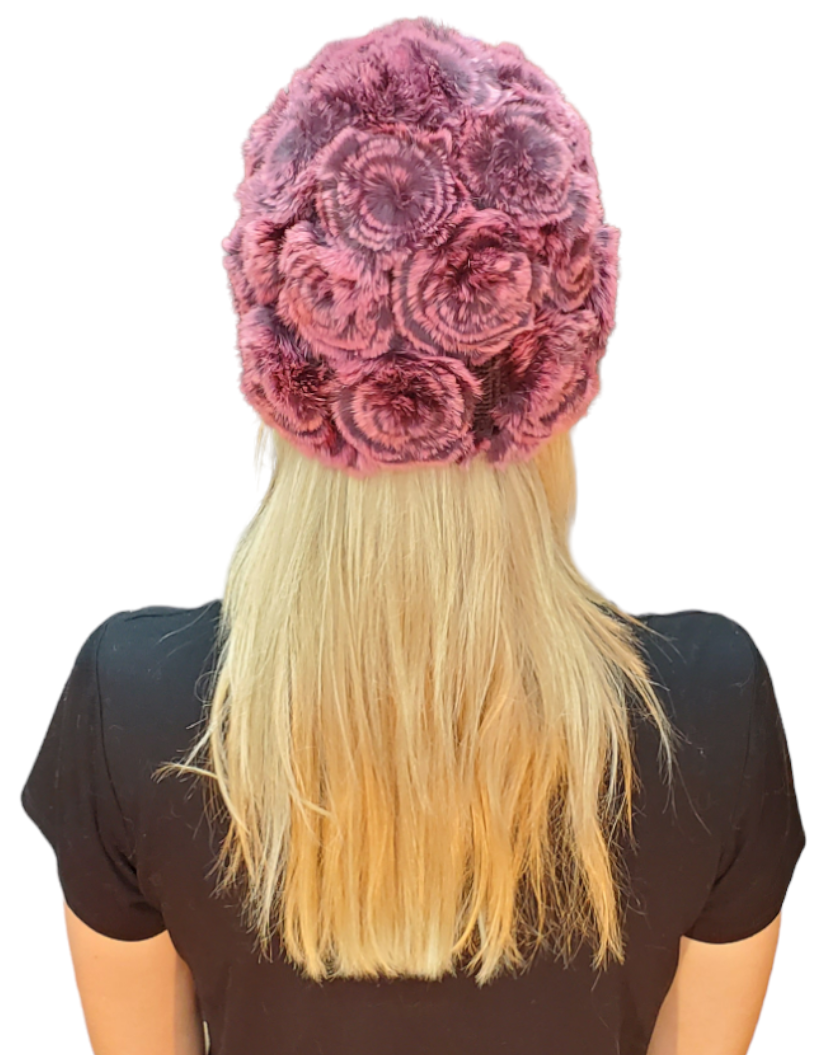 Hat Style 135R Mauve Black Tips