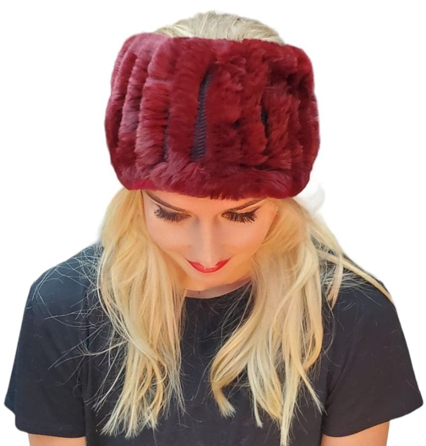 Headband Style 138R Burgundy