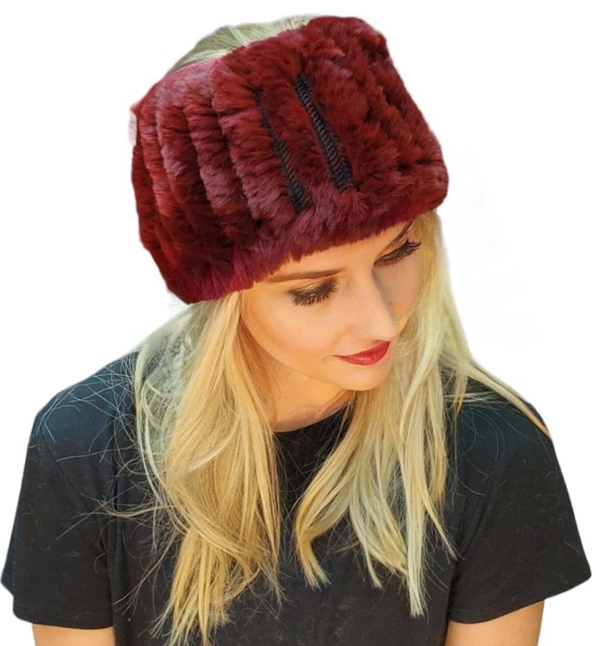 Headband Style 138R Burgundy