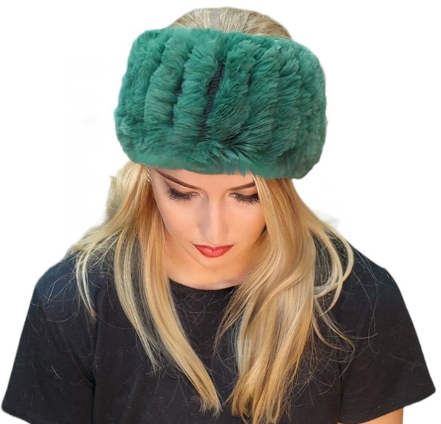 Headband Style 138R Dark Emerald