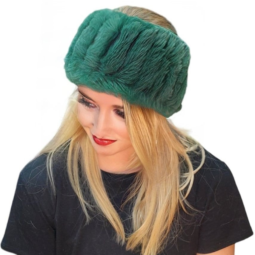 Headband Style 138R Dark Emerald