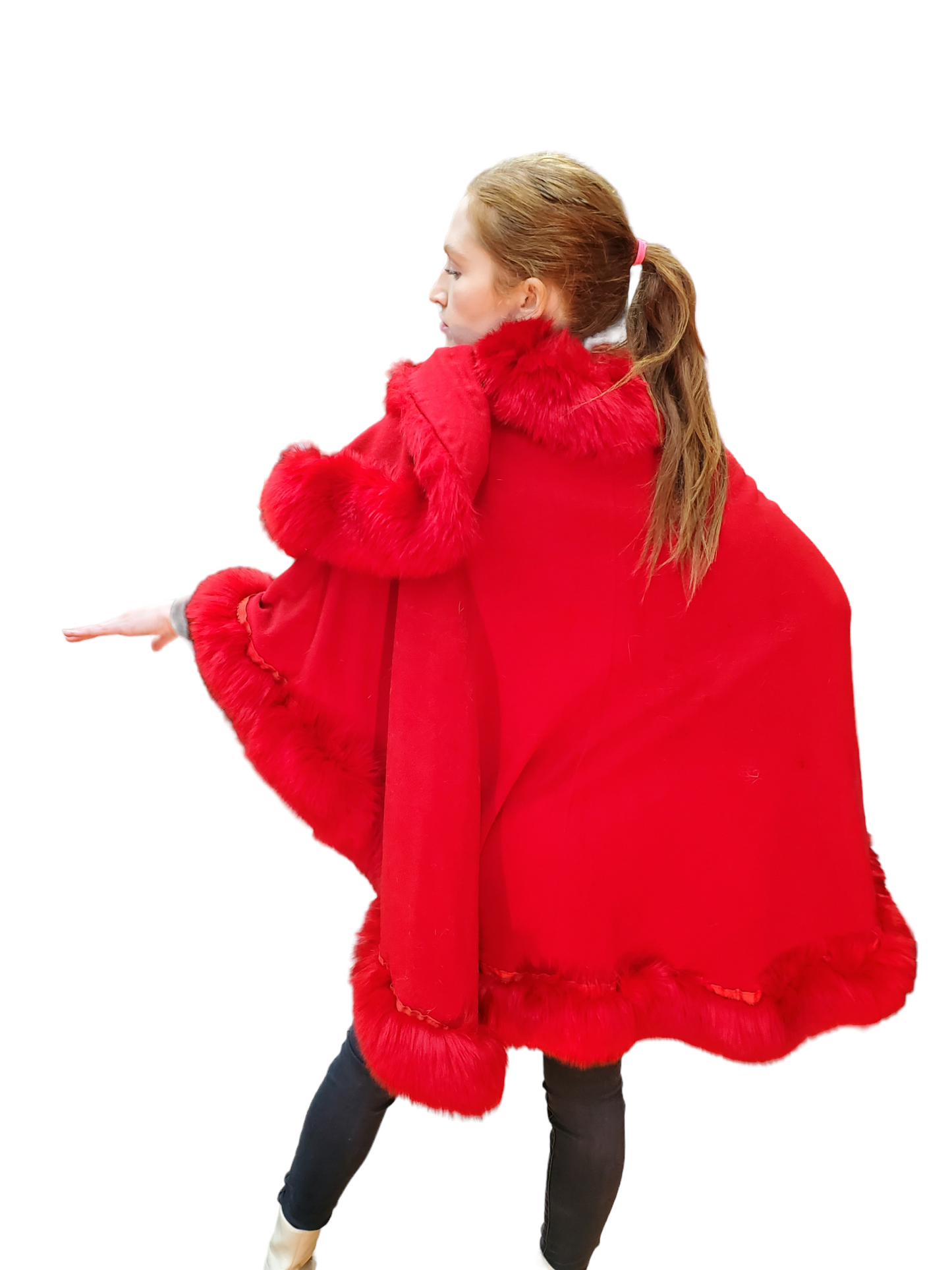 Shawl Style 16063 Red