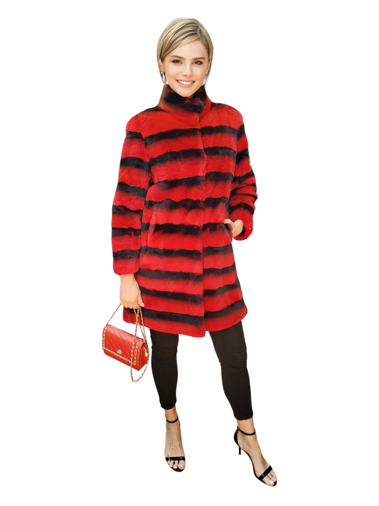 Stroller Style 1616 Red Chinchilla