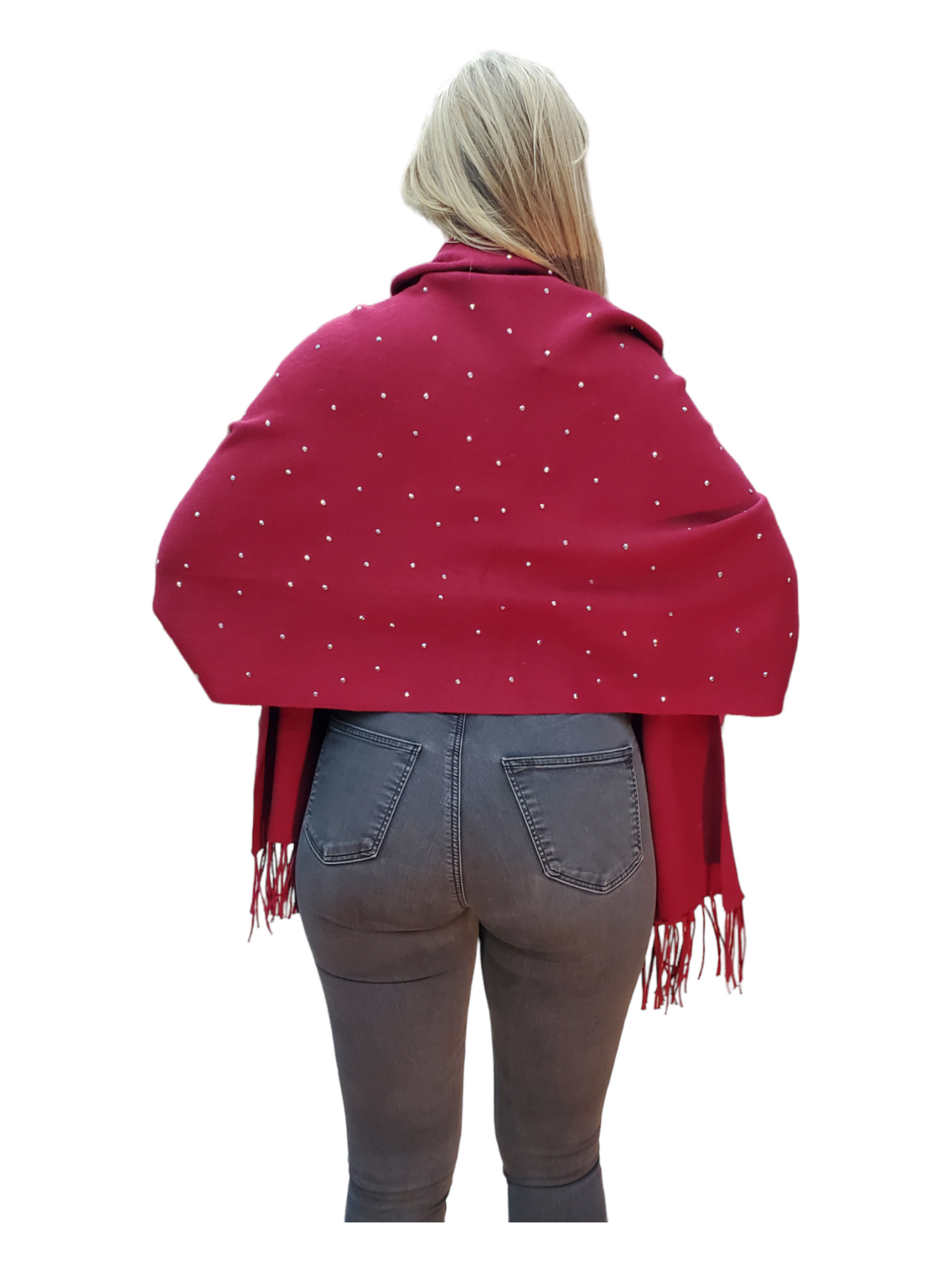 Shawl Style 16840 Wine