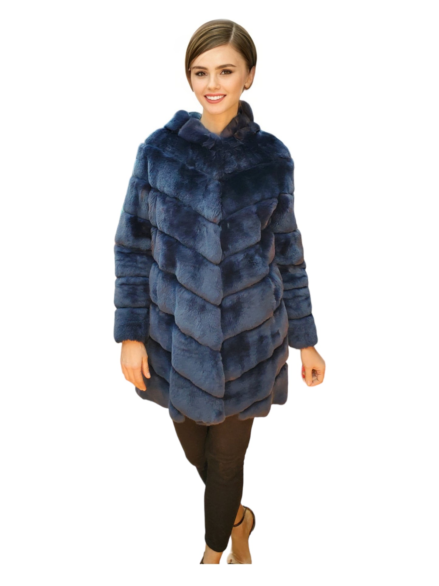 Jacket Style 1823 Blue Chinchilla