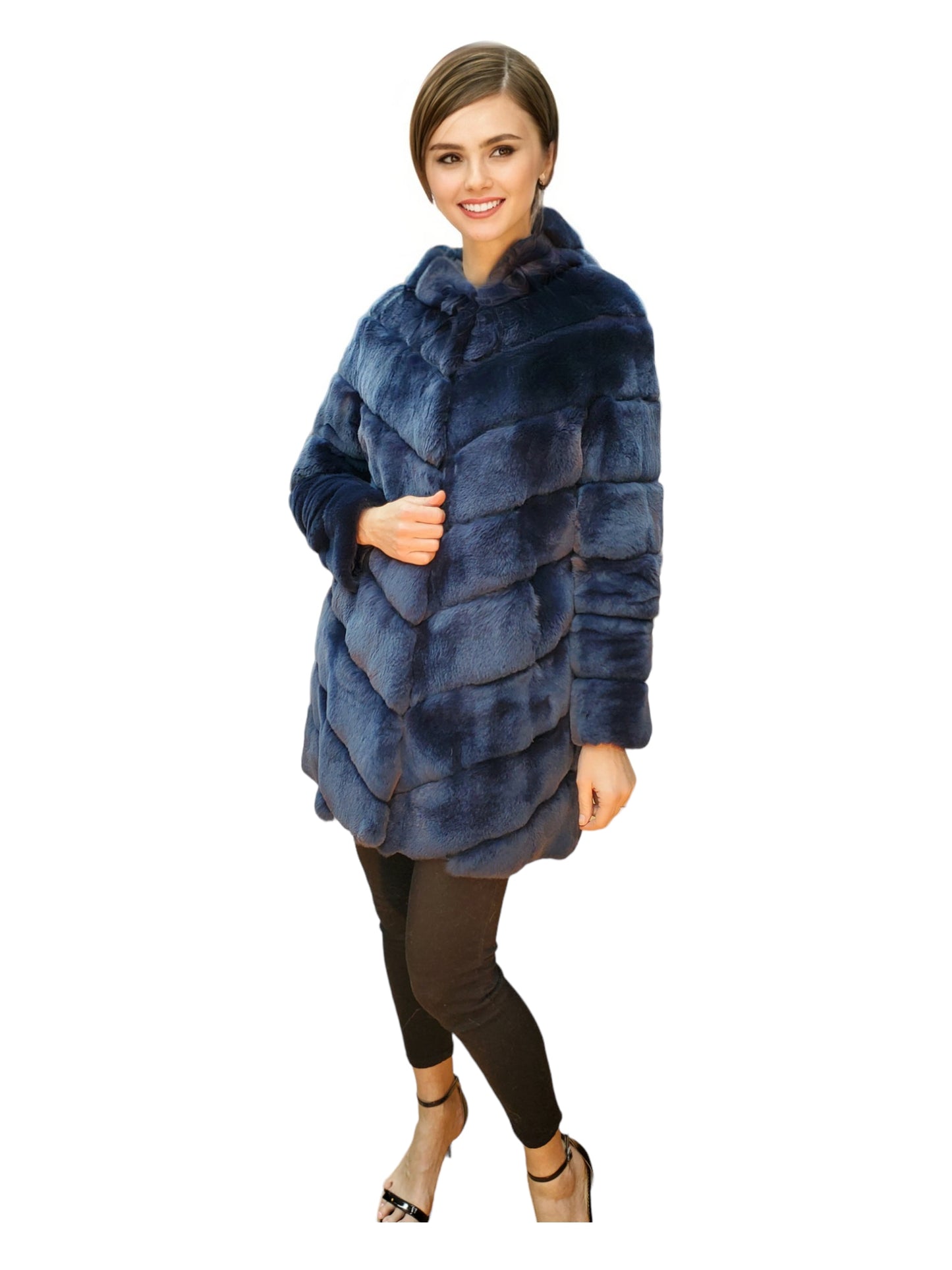 Jacket Style 1823 Blue Chinchilla