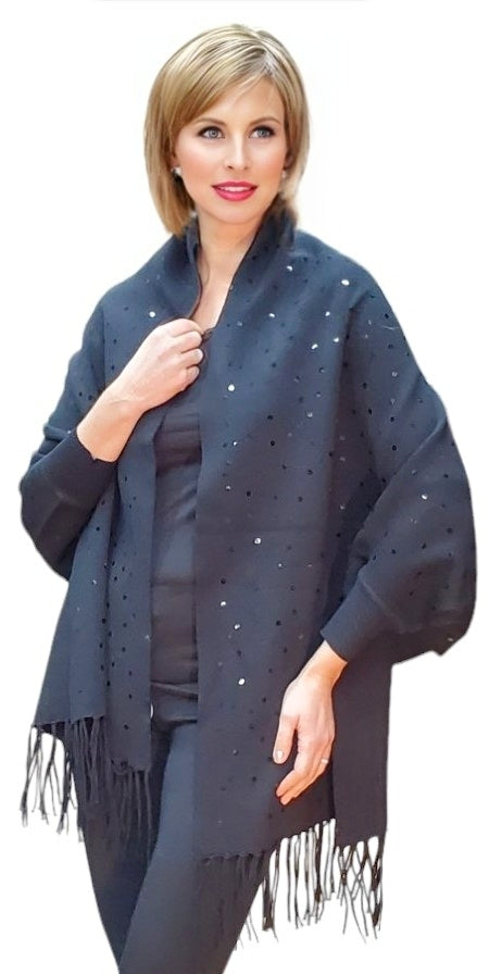 Shawl Style 2023-003 Black
