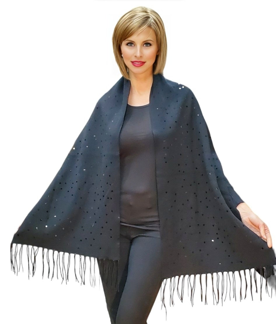 Shawl Style 2023-003 Black