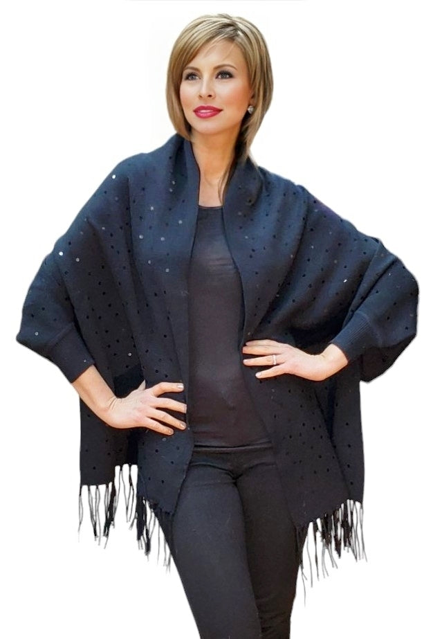 Shawl Style 2023-003 Black