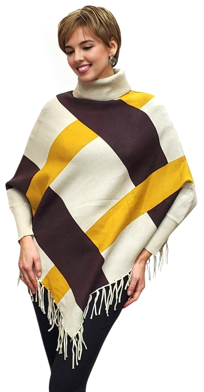 Poncho Style 2024-006 White