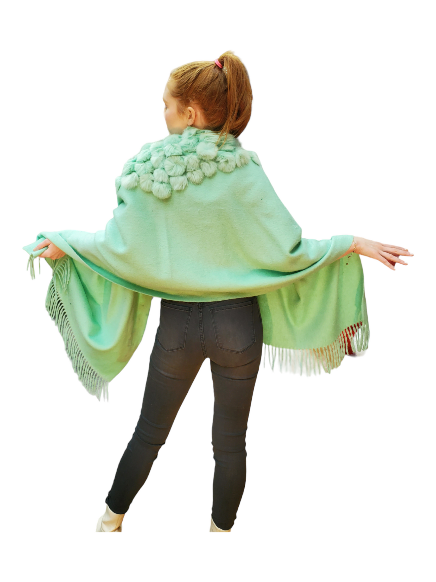 Shawl Style 303 Light Green