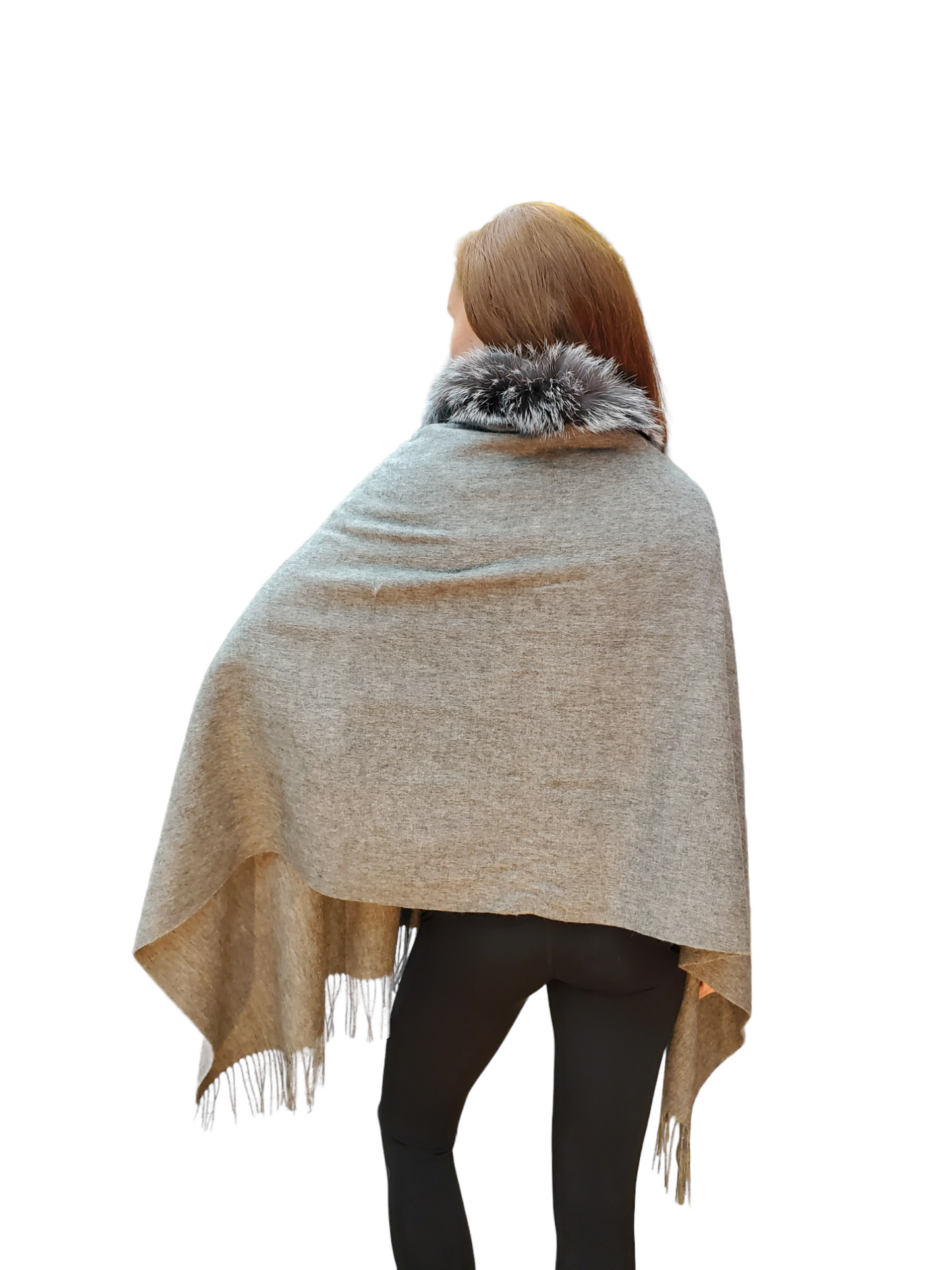 Shawl Style 338F Gray
