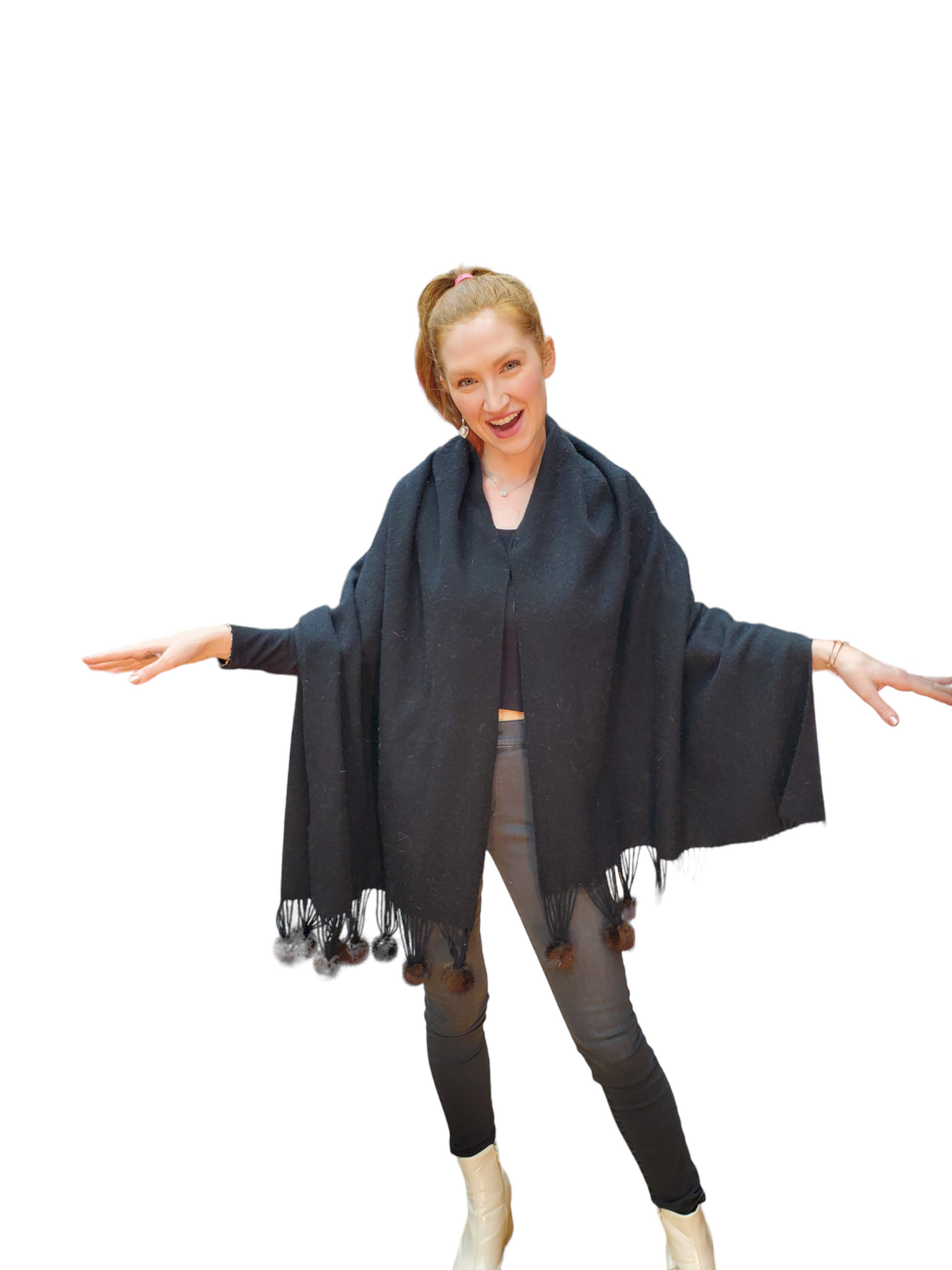 Shawl Style 338M Black