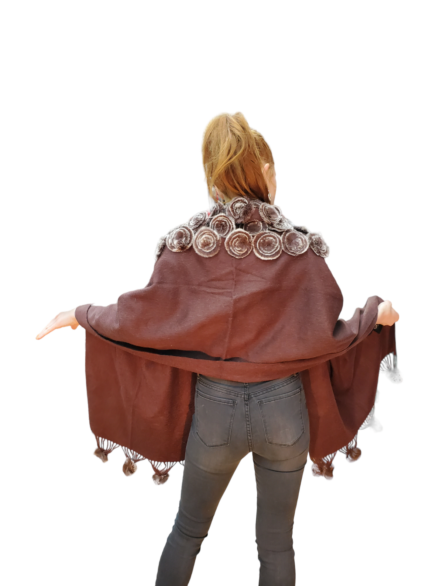 Shawl Style 3411 Brown