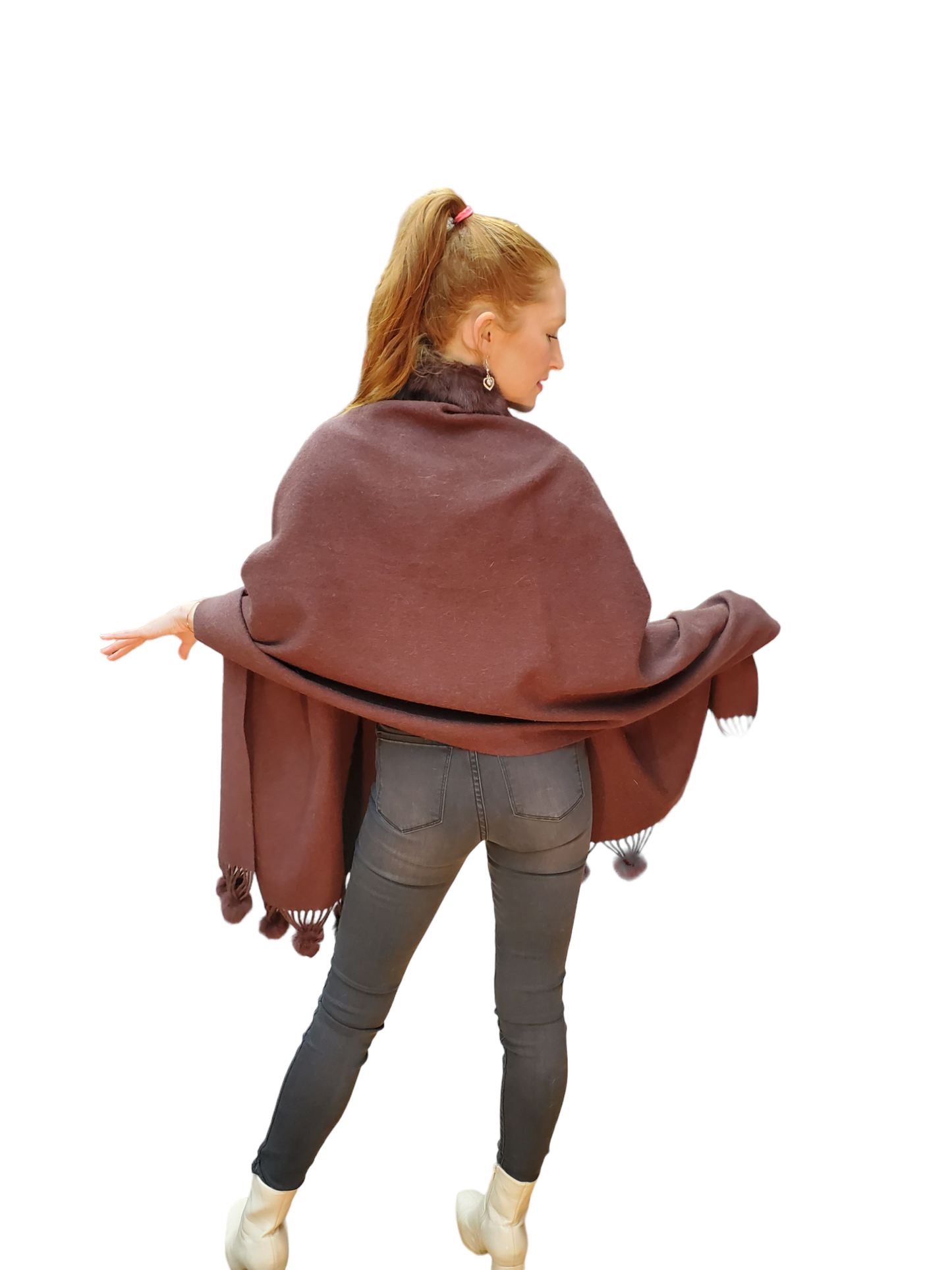 Shawl Style 4021 Brown