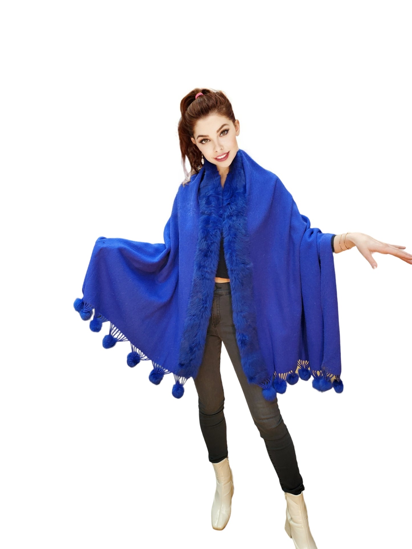 Shawl Style 4021 Royal Blue