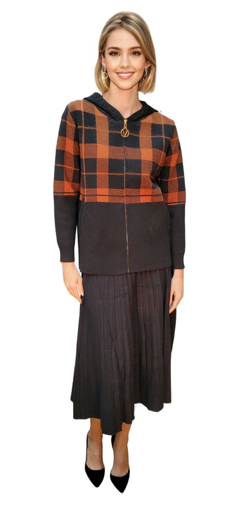 Sweater Style 808 Black Rust