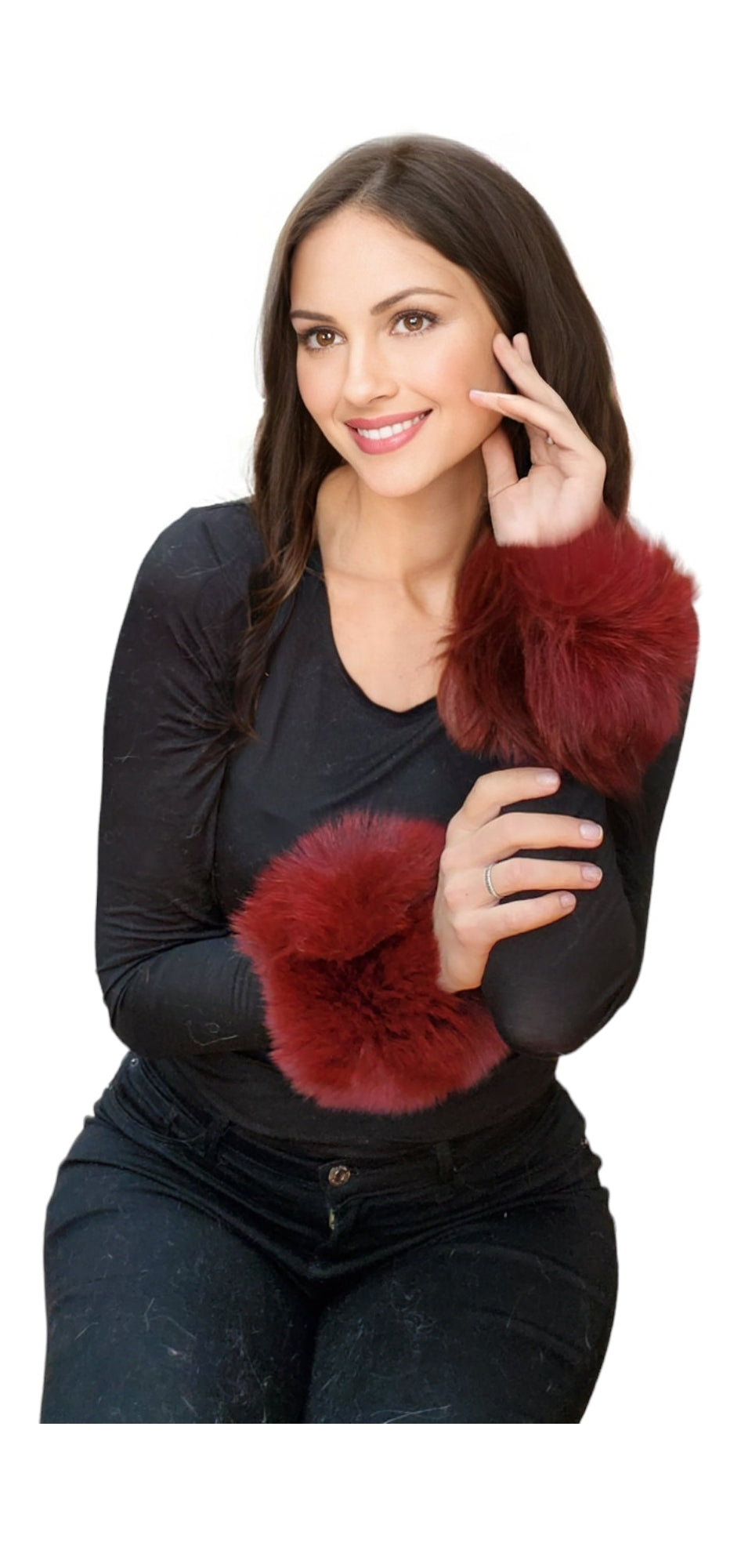 Fox Cuff AC001 Burgundy