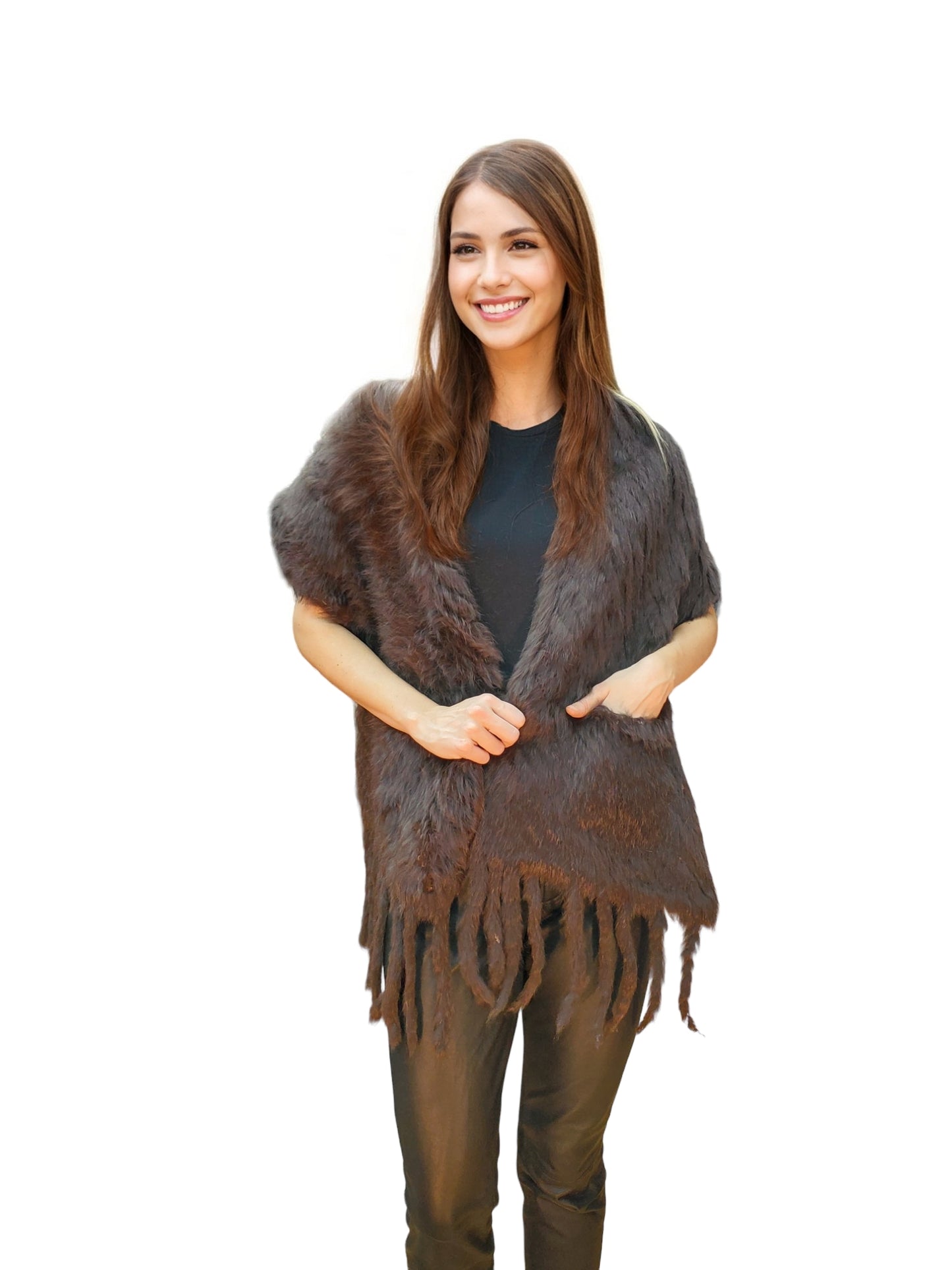 Shawl Style AK0503 Brown