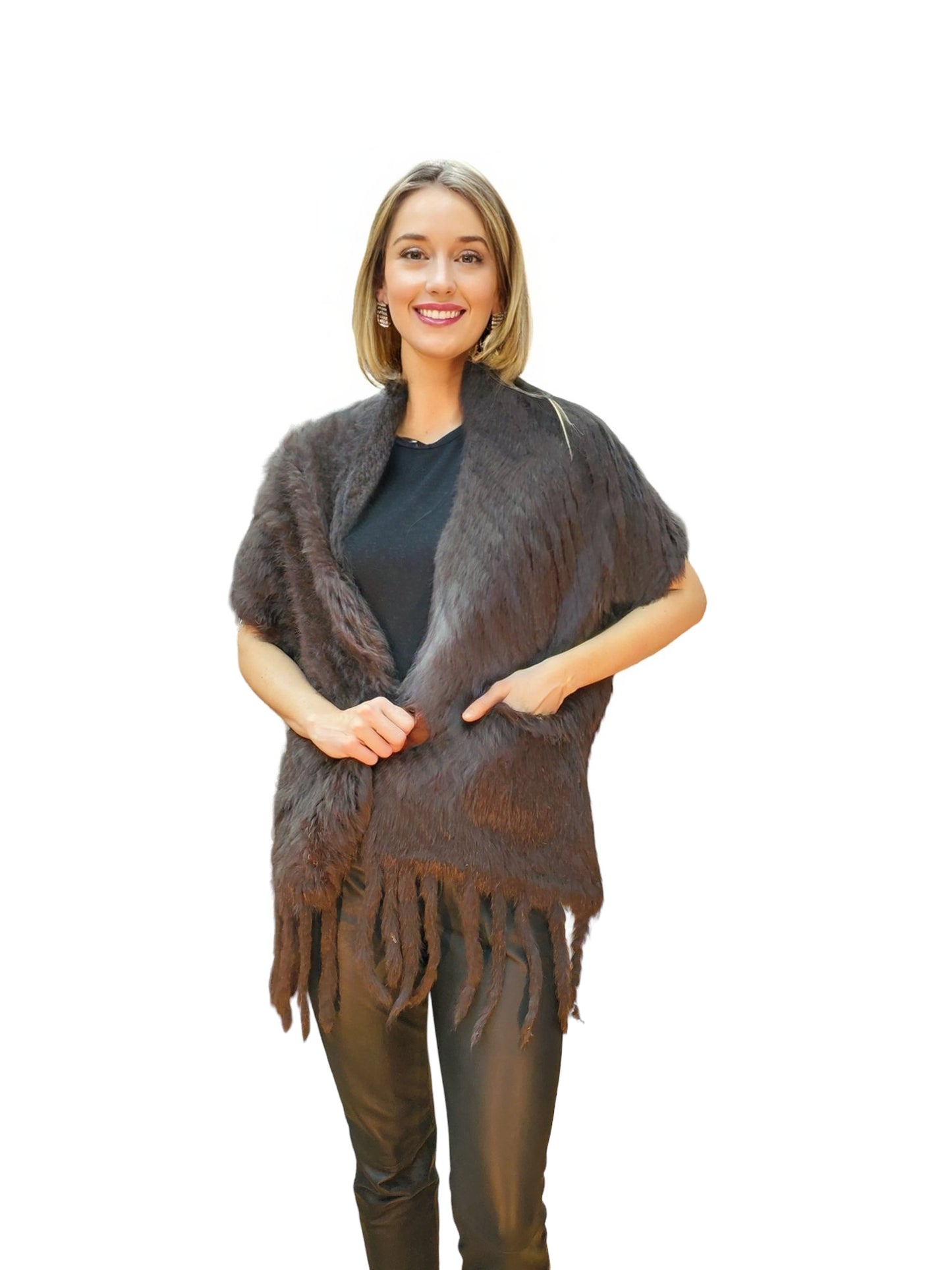 Shawl Style AK0503 Brown