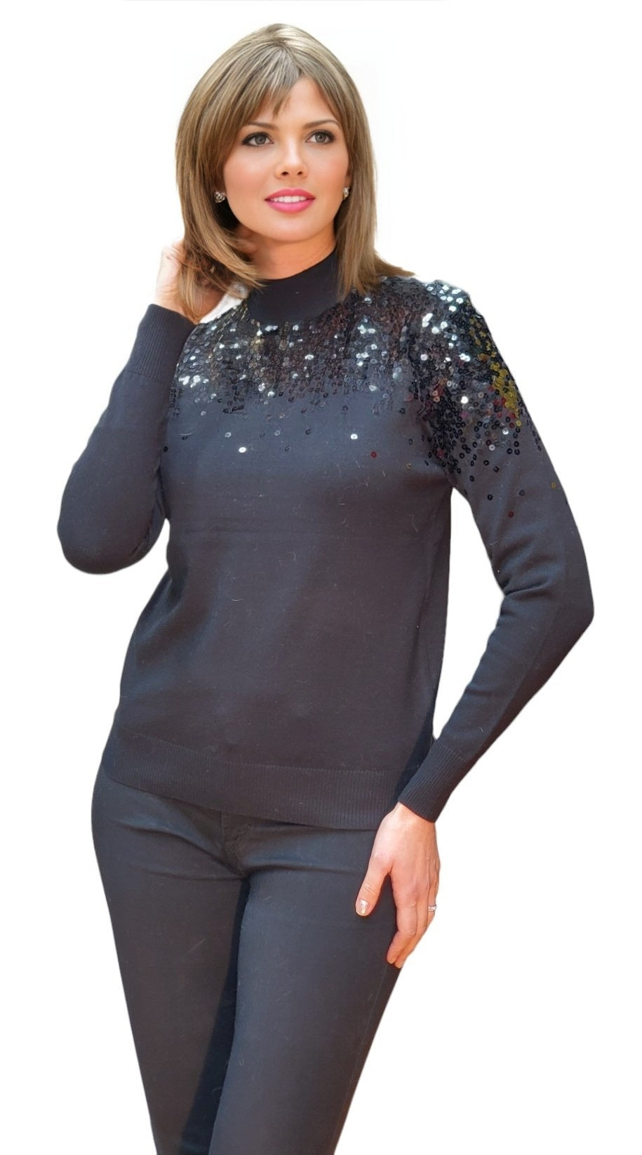 Sweater Style AO-006 Black