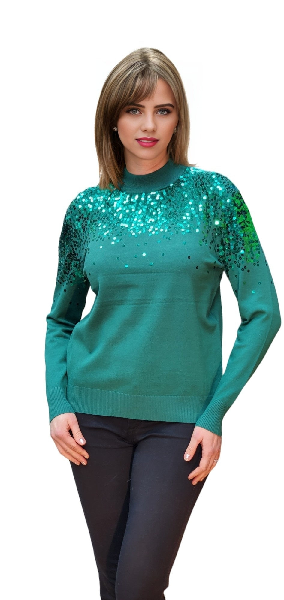 Sweater Style AO-006 Hunter Green