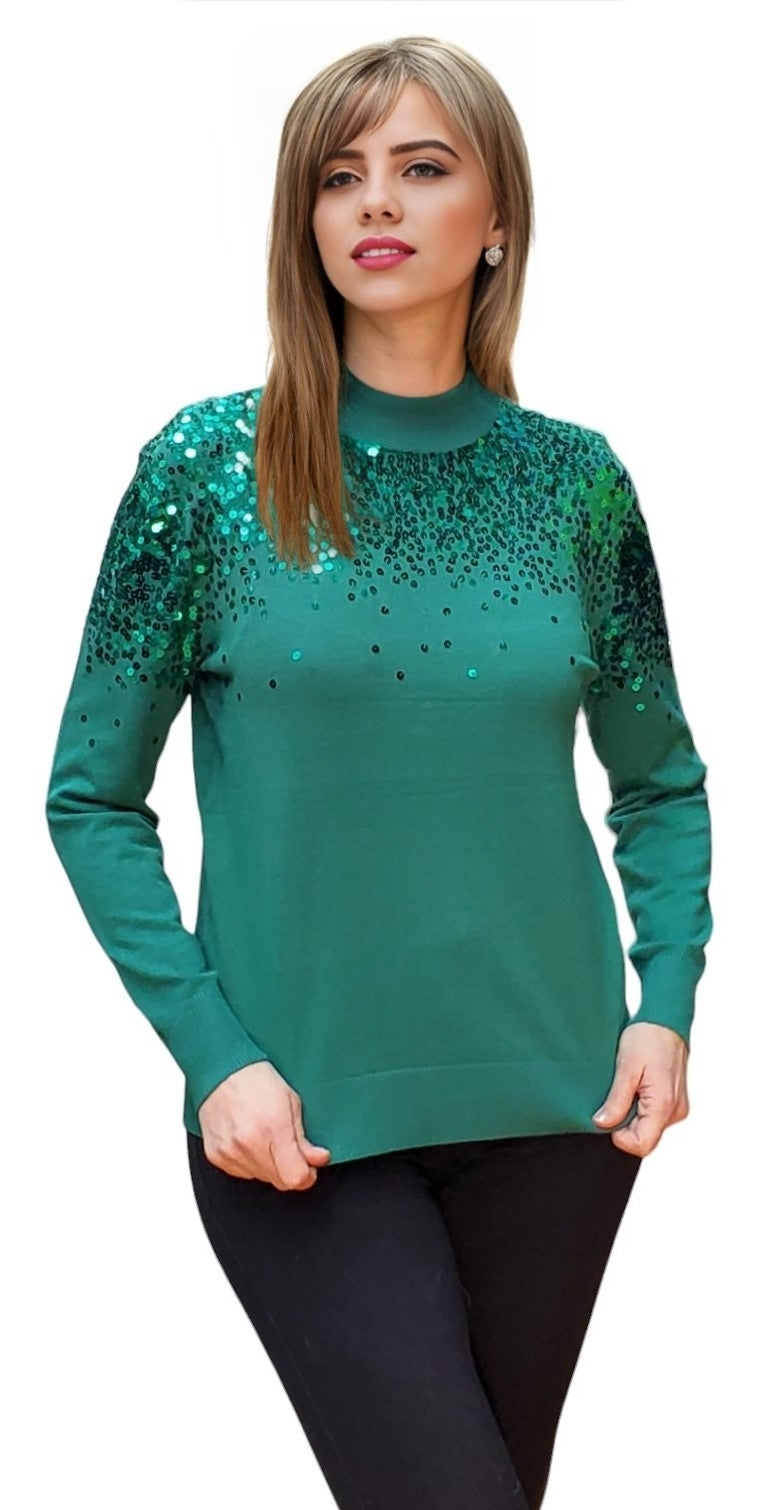 Sweater Style AO-006 Hunter Green
