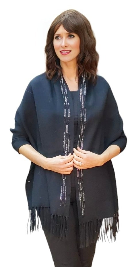 Shawl Style CH-02 Black