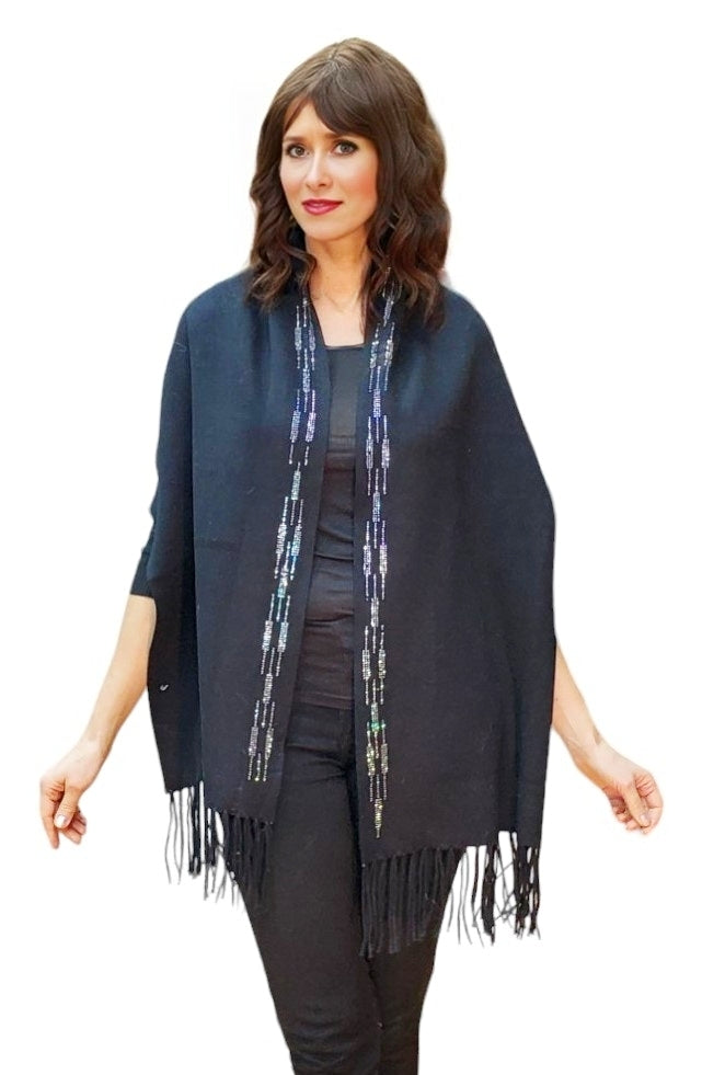 Shawl Style CH-02 Black