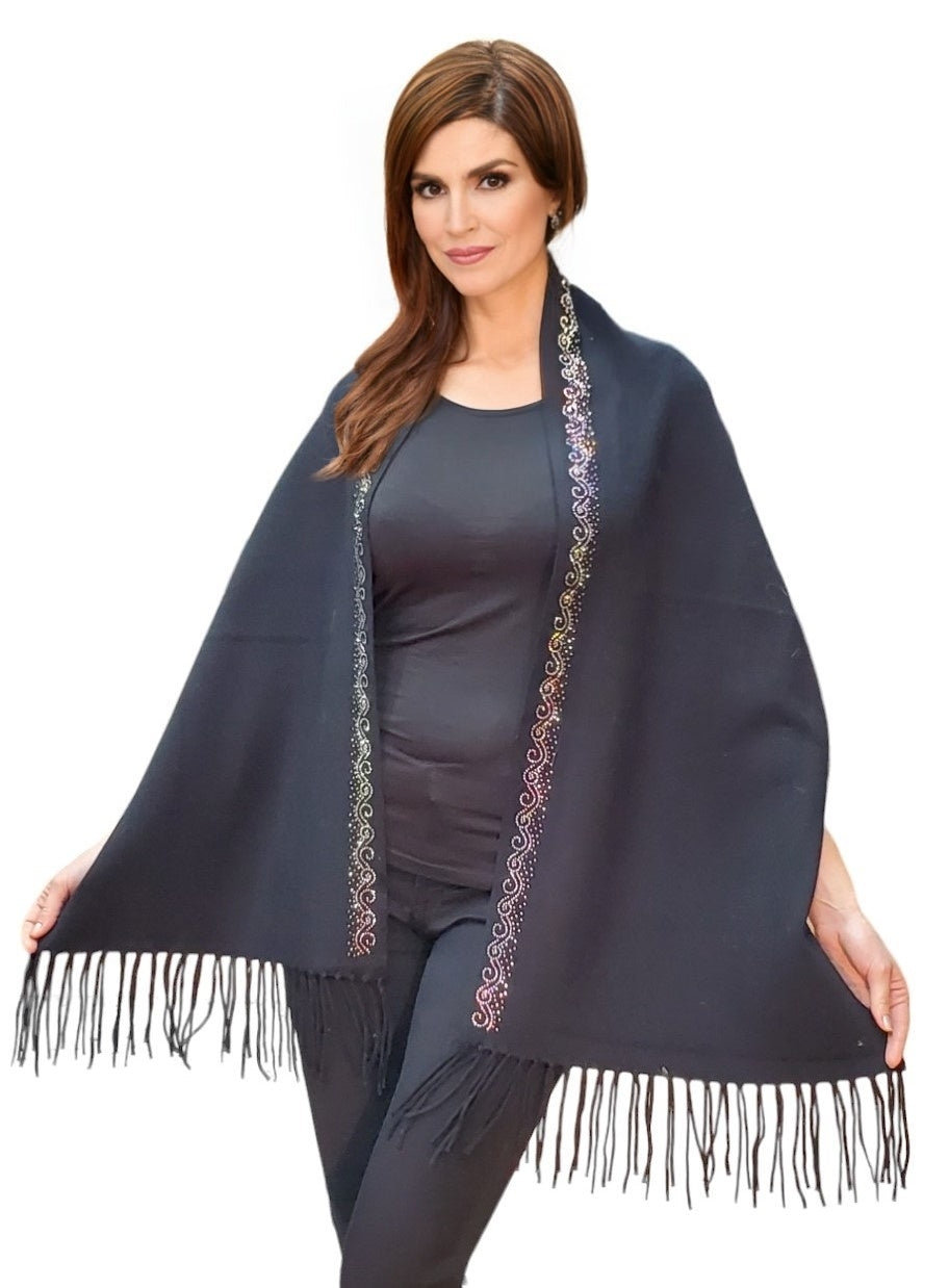 Shawl Style CH-09 Black
