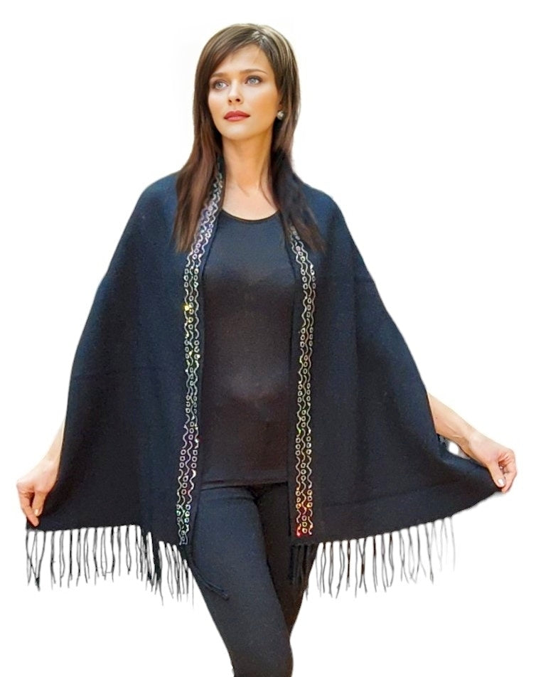 Shawl Style CH-11 Black