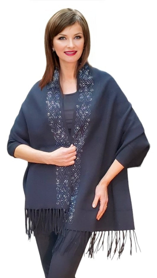Shawl Style CH-12 Black