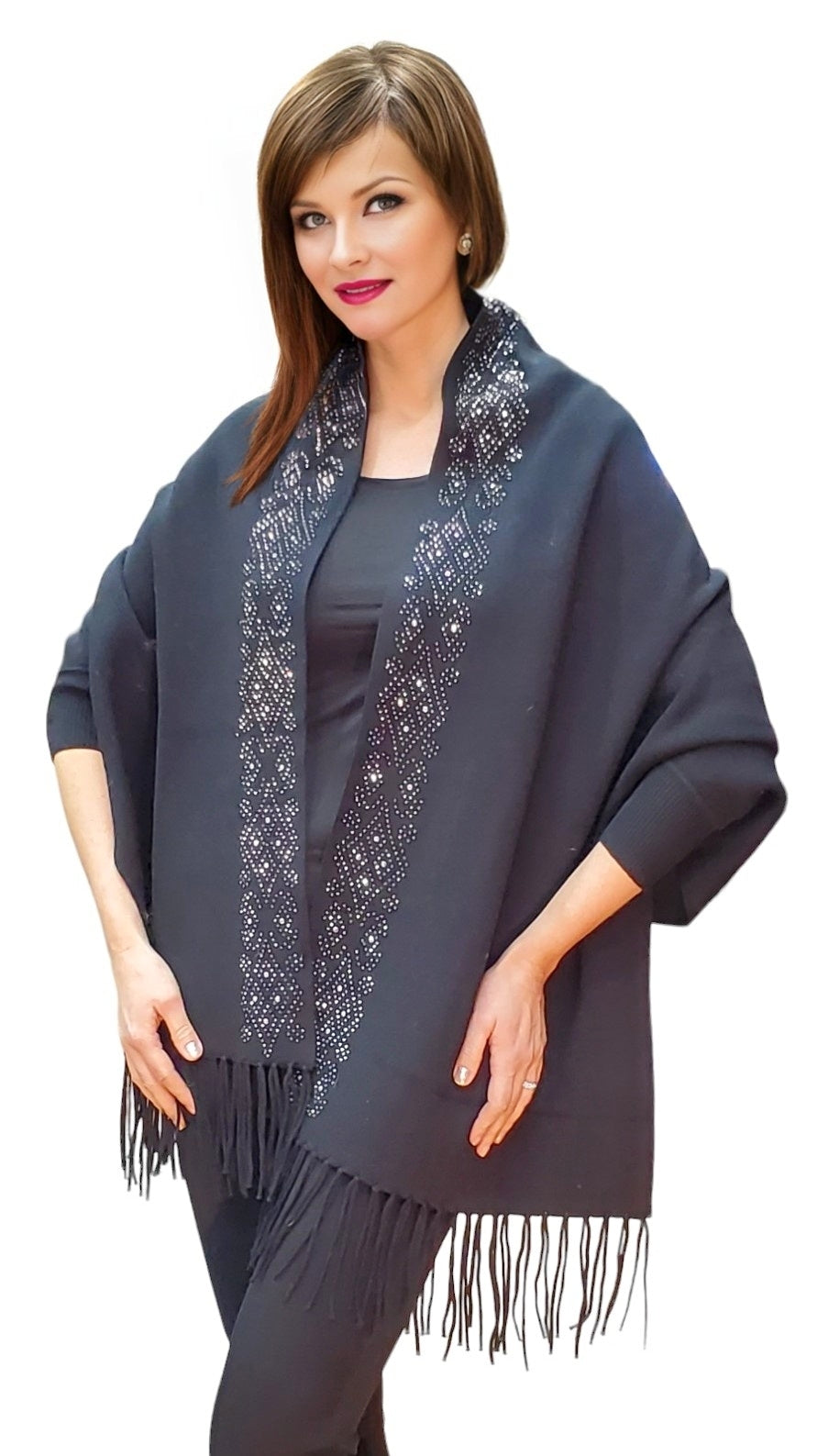 Shawl Style CH-12 Black