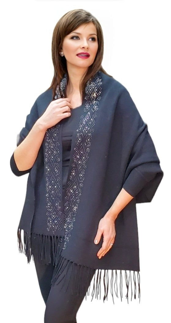 Shawl Style CH-12 Black