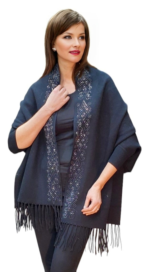 Shawl Style CH-12 Black
