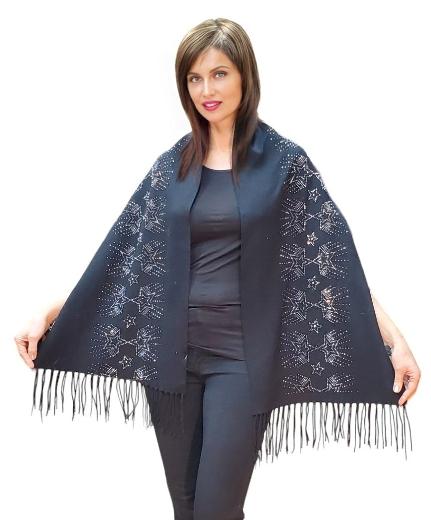 Shawl Style CH-16 Black