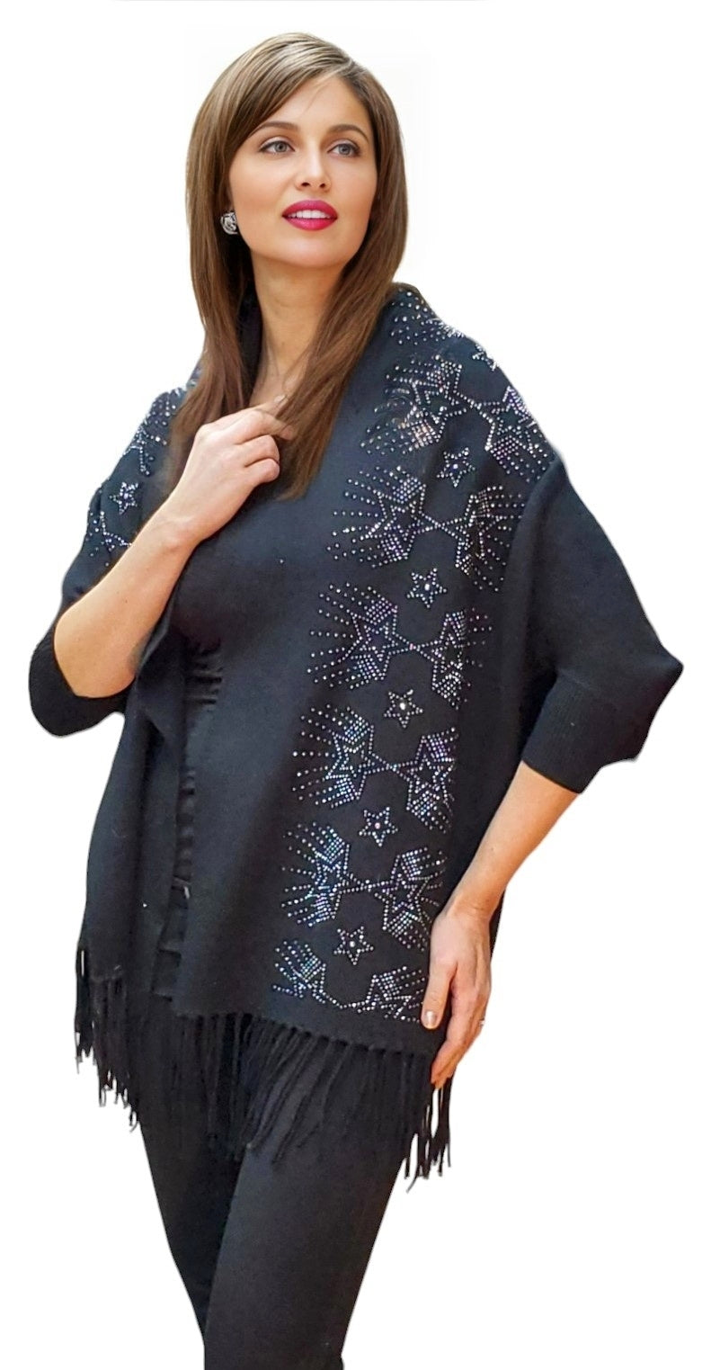 Shawl Style CH-16 Black