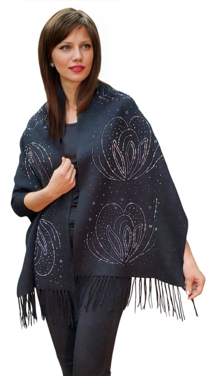 Shawl Style CH-17 Black