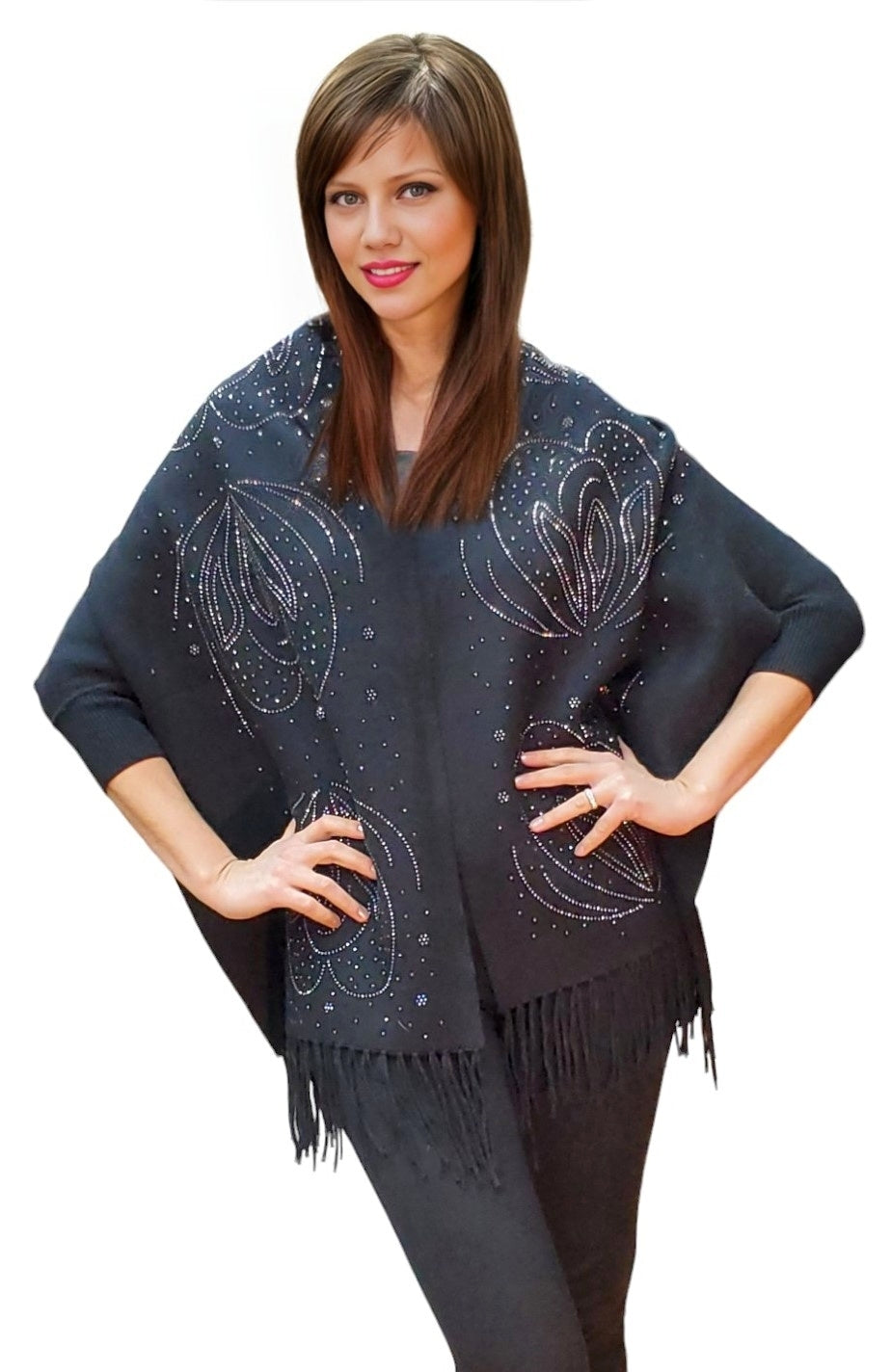 Shawl Style CH-17 Black