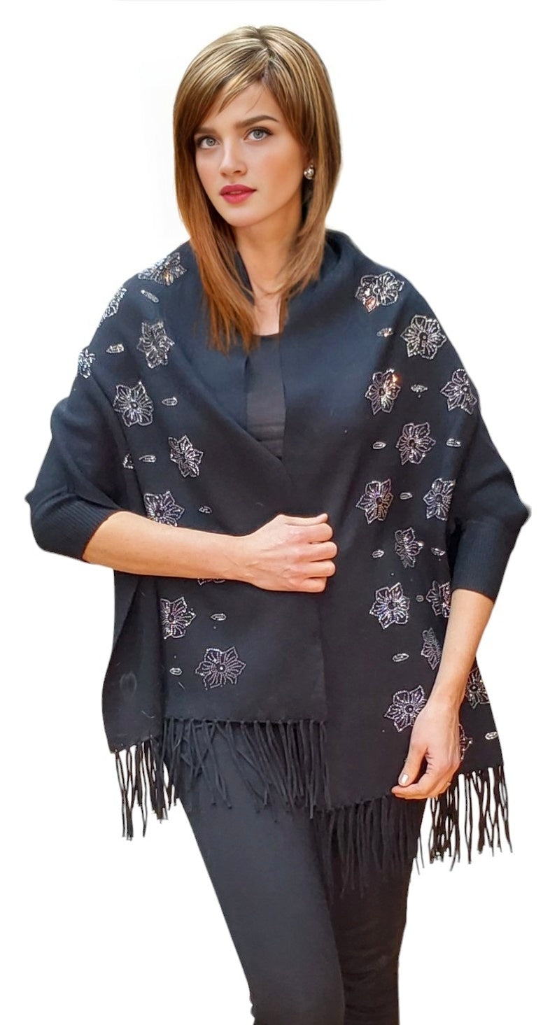 Shawl Style CH-18 Black