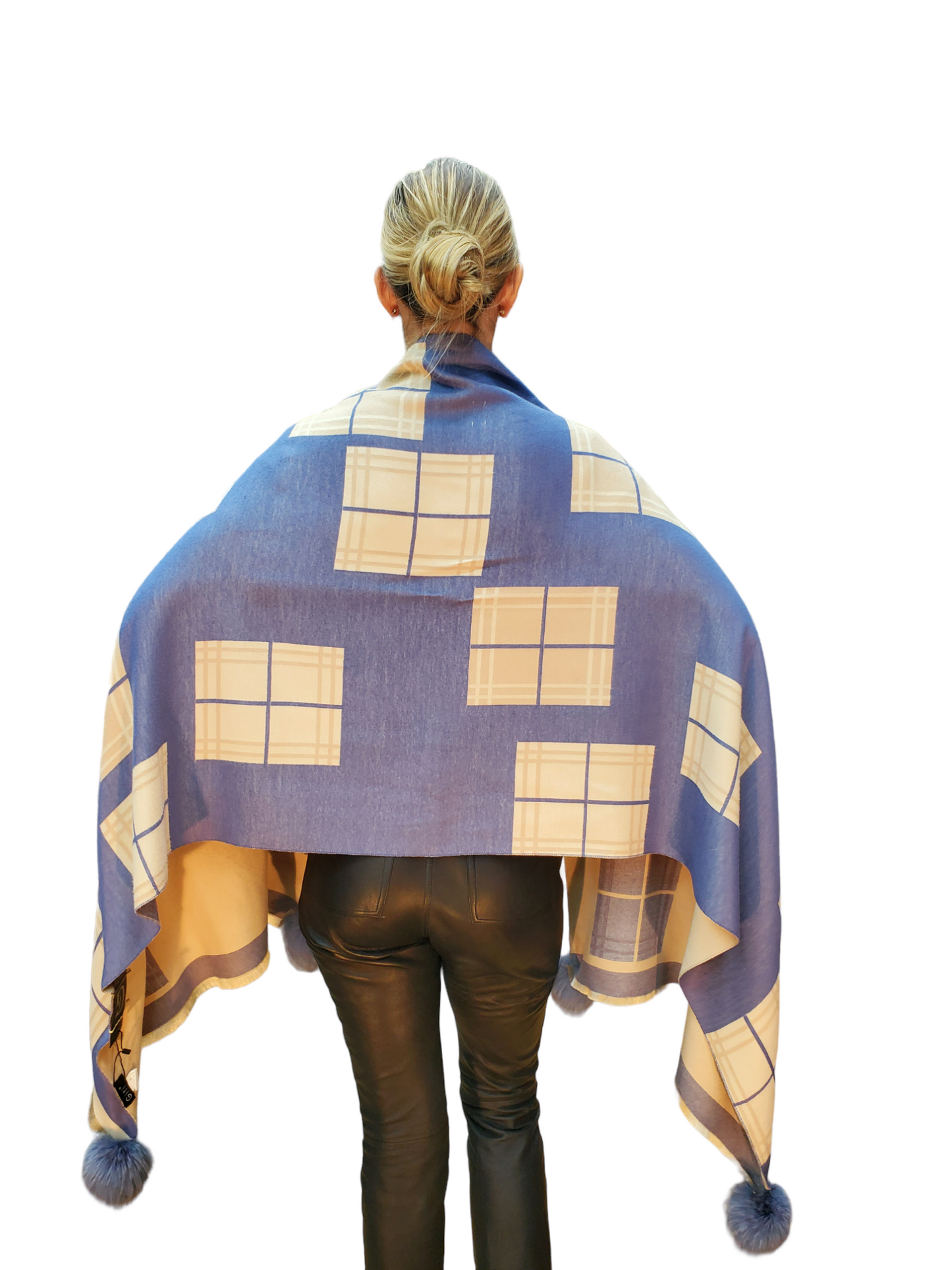 Shawl Style CL2021008 Blue