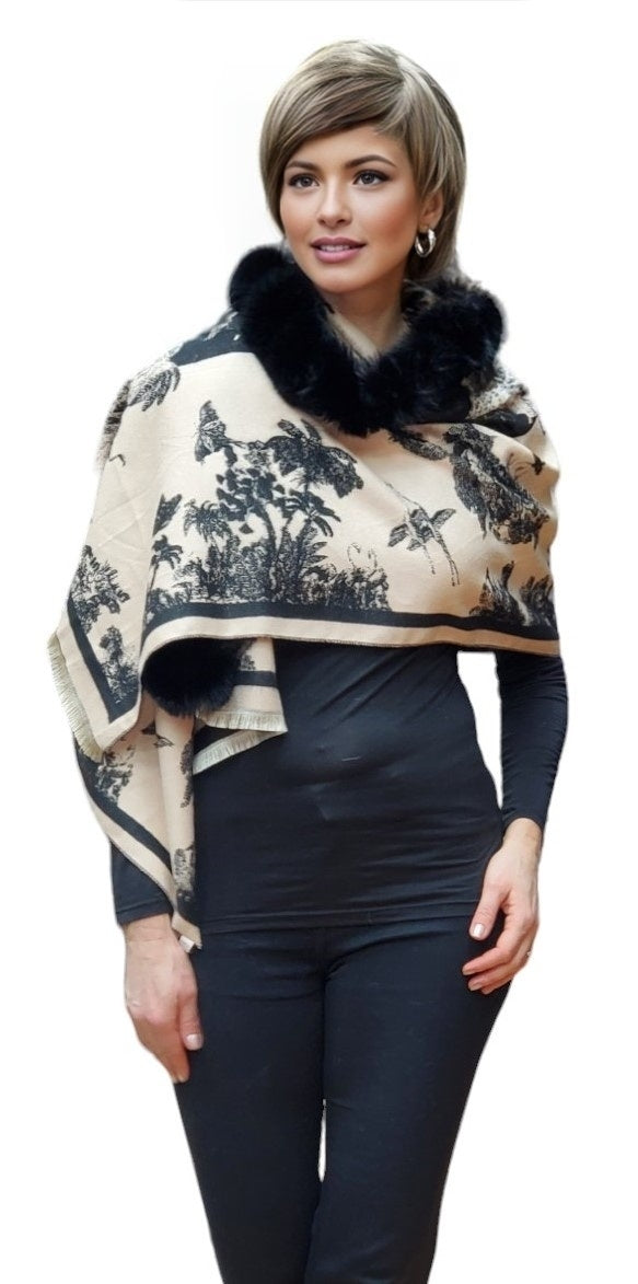 Shawl Style CLW002A As Shown