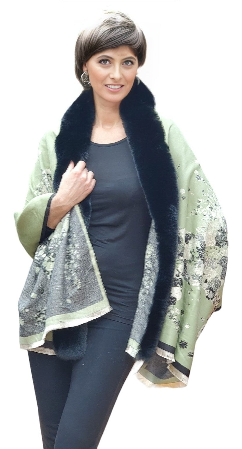 Shawl Style CLW005D Green
