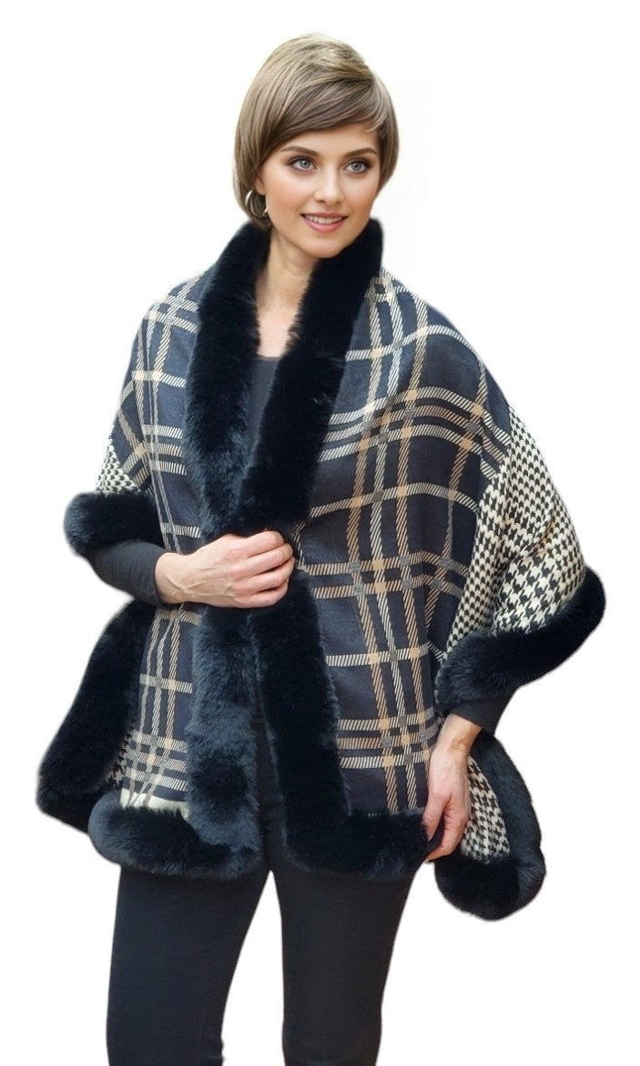 Shawl Style CLW006C Black