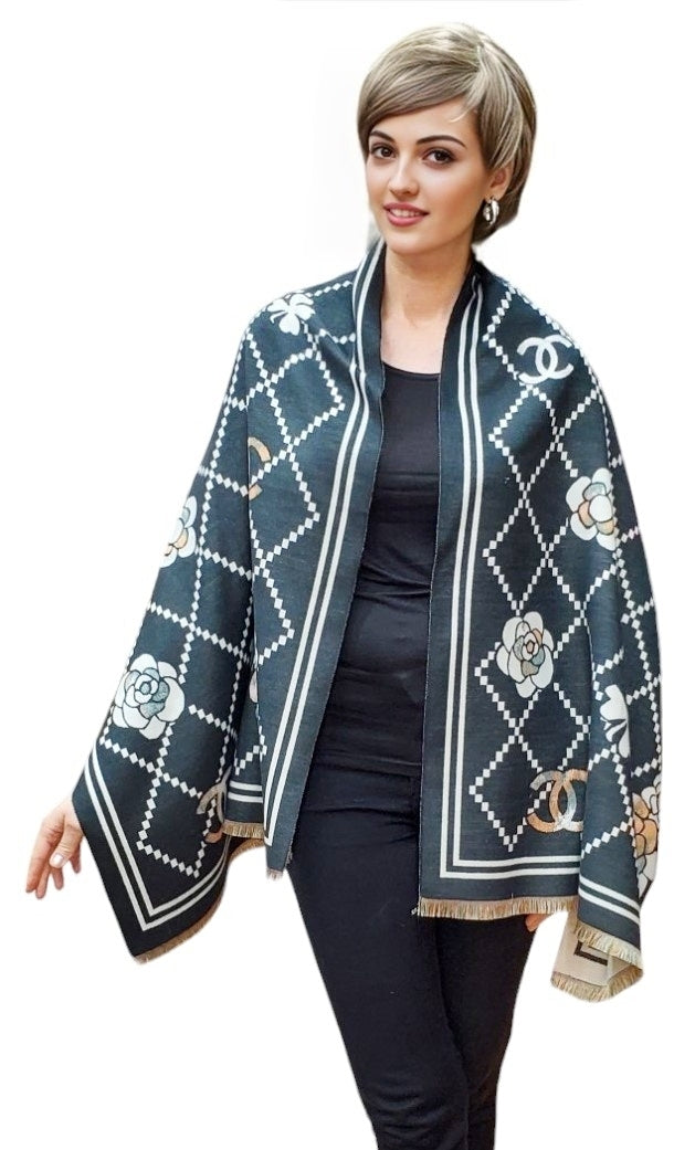 Shawl Style CLW010 Black
