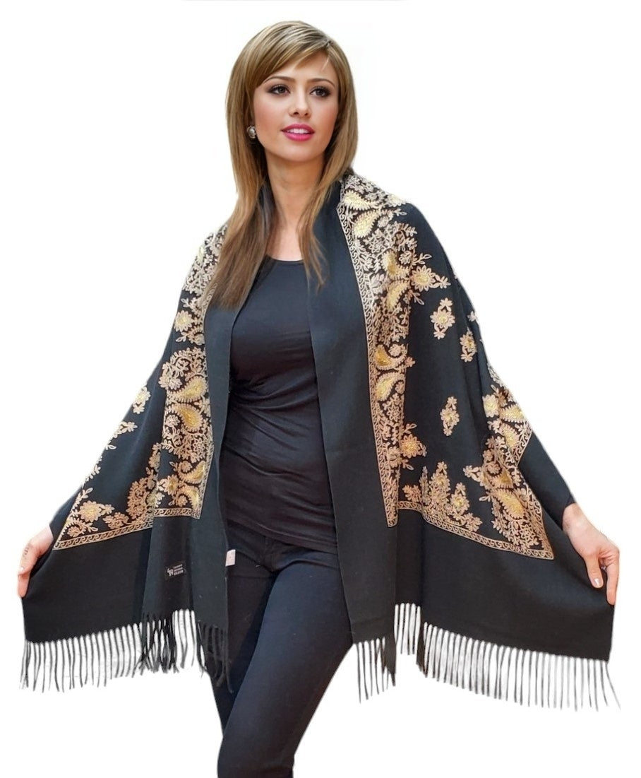 Shawl Style EM-SC-005 Black